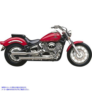 ��� �X���b�V���J�b�g�}�t���[ - �N���[�� - V-Star 1100 �R�u�� Slashcut Mufflers - Chrome - V-Star 1100 2167SC DRAG BLV2167SC