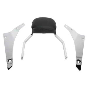  Square Sissy BarLbg - ~j Ru Sissy Bar - Mini - VTX1300/1800R 02-4660 DRAG BLV24660