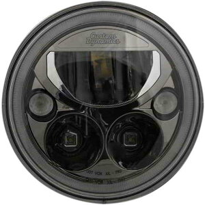 ��� LED�w�b�h���C�g - 7�C���` - �u���b�N - �e �J�X�^���_�C�i�~�N�X LED Headlight - 7 - Black CDTB-7-B DRAG 20011262