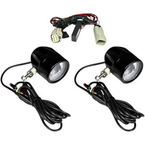  Probeam LEDn[tHOv JX^ _Ci~NX LED Fog Light - Trike - Black PB-FOG-TKE-B DRAG 20012203