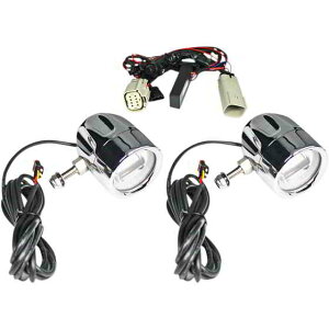 ��� LED�t�H�O�����v - �g���C�N - �N���[�� �J�X�^���_�C�i�~�N�X LED Fog Light - Trike - Chrome PB-FOG-TKE-C DRAG 20012204