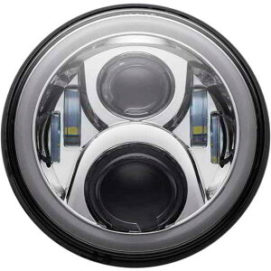  wbhv - 7C` - LED - N[ JX^_Ci~NX Headlamp - 7 - LED - Chrome CD-7-13-C DRAG 20012375