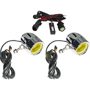 tHOv - N[ - CG[Y JX^_Ci~NX Fog Light - Chrome - Yellow Lens PB-FOG-BCM-YC DRAG 20012583