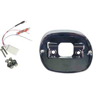  e[Cgx[Xv[g - N[ JX^_Ci~NX Taillight Baseplate - Chrome TL-BASE99-C DRAG 20101419