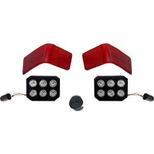 ��� LED���C�g - �c�A�[�p�b�N - ���b�h �J�X�^���_�C�i�~�N�X LED Light - Tour-Pak - Red CD-TP-13-R DRAG 20101489