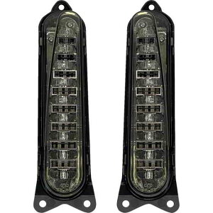 ��� LED�e�[�����C�g - ���s/�u���[�L/�^�[�� - �X���[�N �J�X�^���_�C�i�~�N�X LED Taillight - Run/Brake/Turn - Smoke PB-13-CVO-S DRAG 20101502