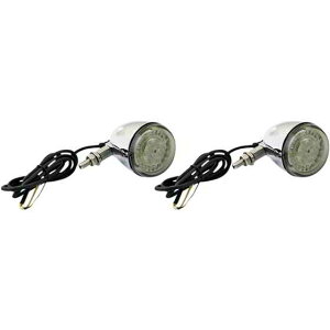  Probeam jo[TLED Bullet Bezel Turn Signals JX^ _Ci~NX ProBEAM Universal Turn Signals - Chrome/Clear PB-UNV-FTS-AW-C DRAG 20201734