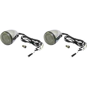  Probeam DynamicRingz LEDtg^[M JX^ _Ci~NX ProBEAM Turn Signals - Chrome PB-IND-FTS-AW-C DRAG 20201742