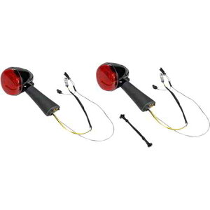  Probeam RedRing Turn Signal LED JX^ _Ci~NX Rear LED Turn Signal Ringz - Black - Scout PB-SCOUT-RR-BR DRAG 20201914