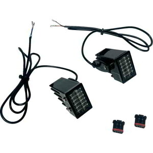  LIGHT HIGH PERFORMANCE LED R. TURN SIGNALS BLACK W/SMK LENS CD-RTS-18ST-B DRAG 20202292