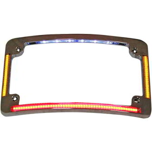  io[v[gt[ - a - N[ JX^_Ci~NX License Plate Frame - Radius - Chrome TF05-C DRAG 20300787