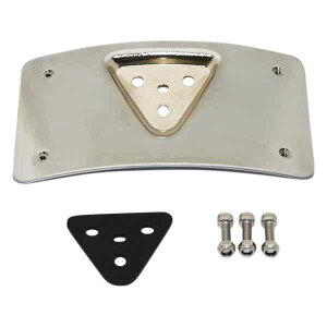 ��� ���f�B�E�X �i���o�[�v���[�g�}�E���g - �N���[�� �J�X�^���_�C�i�~�N�X Radius License Plate Mount - Chrome CD-PFM-C DRAG 20300992