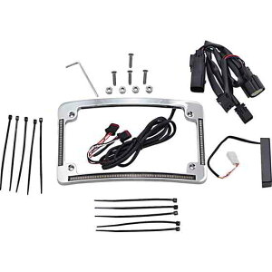  I[Cio[v[gt[ - N[ JX^_Ci~NX All in One License Plate Frame - Chrome TF05-SS6-C DRAG 20301494