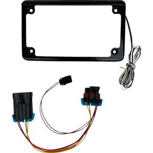 io[v[gt[ - LED - ^OCgt - ubN - SXS JX^_Ci~NX License Plate Frame - LED - w/ Tag Light - Black - SXS CD-LPF-RZR2 DRAG 20302307