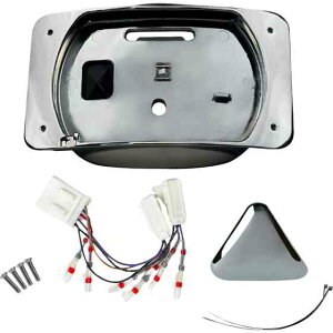  e[CgG~l[^[io[v[g}Eg Taillight Eliminator/License Plate Mount - Chrome CD-ELIM-TL-C DRAG 20302354