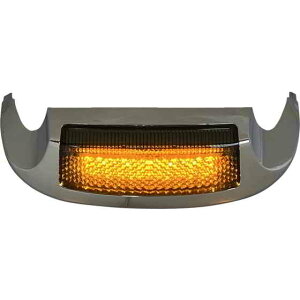  LEDtgtF_[`bv - Ao[LED/X[NY - N[ JX^_Ci~NX LED Front Fender Tip - Amber LED/Smoke Lens - Chrome GEN-FT-AS DRAG 20401623