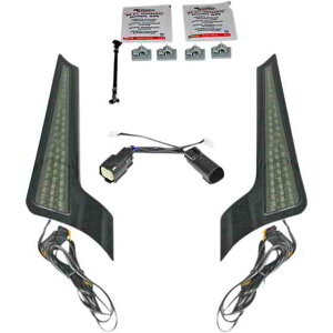  tFCVA LED Cgpl - 10-13 - ubN/X[N JX^_Ci~NX Fascia LED Light Panels- '10-'13 - Black/Smoke CD-FASCIA-SS6SB DRAG 20402515