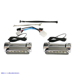  GWK[hCg - 97-13 FLH - N[ JX^_Ci~NX Engine Guard Light - '97-'13 FLH - Chrome CD-CB-AW-HD-C DRAG 20402530