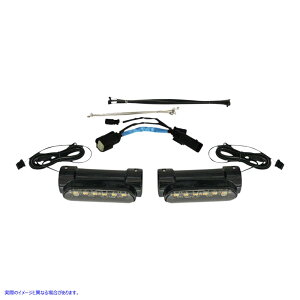  GWK[hCg - 09-13 CVO - ubN JX^_Ci~NX Engine Guard Light - '09-'13 CVO - Black CD-CB-AW-SS8-B DRAG 20402533