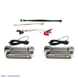  GWK[hCg - jo[T - N[ JX^_Ci~NX Engine Guard Light - Universal - Chrome CD-CB-AW-UNV-C DRAG 20402538