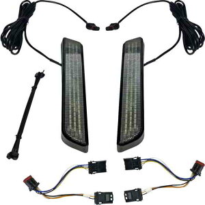  LEDtH[NCg - X[N - ubN JX^_Ci~NX LED Fork Light - Smoke - Black CD-FORK-BCM-SB DRAG 20402649