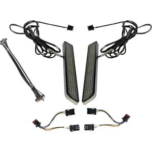  LEDtH[NCg - X[N - N[ JX^_Ci~NX LED Fork Light - Smoke - Chrome CD-FORK-BCM-SC DRAG 20402650