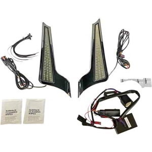  plCg - N[ - X[NY JX^_Ci~NX Panel Lights - Chrome - Smoke Lens CD-FASCIADCBCMC DRAG 20402721