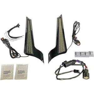  fAJ[tFCVALEDplCg JX^ _Ci~NX Panel Lights - Chrome - Smoke Lens CD-FASCIADCSS6C DRAG 20402723