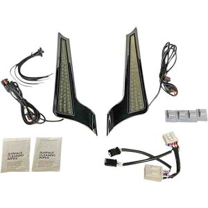  plCg - N[ - X[NY JX^_Ci~NX Panel Lights - Chrome - Smoke Lens CD-FASCIADC-HDC DRAG 20402725