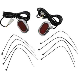  PlugPlagz AeiObgCgĐ܂ JX^ _Ci~NX Antenna Grommet Light - Red Lens - Chrome CD-PLUG-RC DRAG 20402745