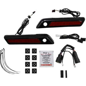 ��� ���b�`���C�g - �T�h���o�b�O - ���b�h - �u���b�N �J�X�^���_�C�i�~�N�X Latch Light - Saddlebag - Red - Black CD-SBL-BCM-RB DRAG 20402863