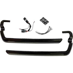 ��� �}�[�J�[���C�g - �T�h���o�b�O - �X���[�N - �u���b�N �J�X�^���_�C�i�~�N�X LED Saddlebag Light - Smoke - Black CD-SB-SIDE-SB DRAG 20402883