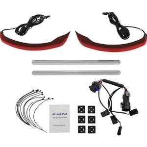  LIGHT LOW PROFILE SADDLBAG RED INDIAN CD-IND-SPR-V2-R DRAG 20403201