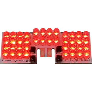  LEDtF_[`bv{[h - bh fACeVeB JX^_Ci~NX LED Fender Tip Boards - Red Dual-Intensity GEN-FT-R-D DRAG 20600278
