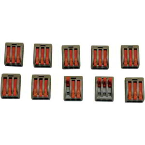 ��� �z���P�[�W�N�����v 3�X�|�b�g - 10�p�b�N �J�X�^���_�C�i�~�N�X Wiring Cage Clamps 3-Spot - 10PK CG23 DRAG 21200562