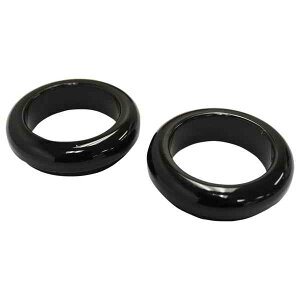 ��� �t�H�[�N�u�[�c�J�o�[ - 39 mm - �O���X�u���b�N�p�E�_�[�R�[�g LA �`���b�p�[�Y Fork Boot Cover - 39 mm - Gloss Black Powder Coat LA-7503-39B DRAG 04060058