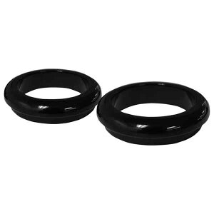 ��� �t�H�[�N�u�[�c�J�o�[ - 49 mm - �O���X�u���b�N�p�E�_�[�R�[�g LA �`���b�p�[�Y Fork Boot Cover - 49 mm - Gloss Black Powder Coat LA-7503-49B DRAG 04060062