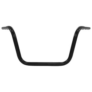 ��� �n���h���o�[ - �G�C�v�n���K�[ - 12�C���` - �u���b�N LA �`���b�p�[�Y Handlebar - Ape Hanger - 12 - Black LA-7312-12B DRAG 06011483