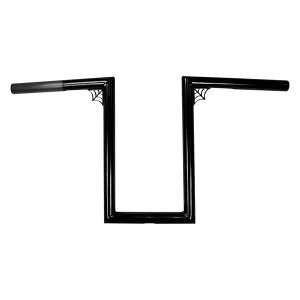 取寄せ 古い学校のハンドルバー LAチョッパーズ Handlebar - Web T - 12 - Black LA-7380-W12B DRAG 06012292