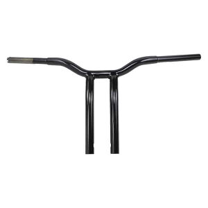 ��� �n���h���o�[ - Kage Fighter - �����s�[�X - �x���g - 14�C���` - �u���b�N LA �`���b�p�[�Y Handlebar - Kage Fighter - One Piece - Bent - 14 - Black LA-7338-14B DRAG 06014943