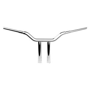 ��� �n���h���o�[ - �����s�[�X �J�Q�t�@�C�^�[ - 12�C���` x 1-1/2�C���` - �N���[�� LA �`���b�p�[�Y Handlebar - One-Piece Kagefighter - 12 x 1-1/2 - Chrome LA-7343-12 DRAG 06016267