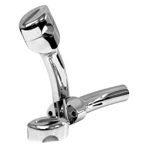  11/4C`̃nho[ŏdCU[ LA `bp[Y Risers - Hefty Mohawk - Pullback - 5-1/2 - Chrome LA-7404-05 DRAG 06020494