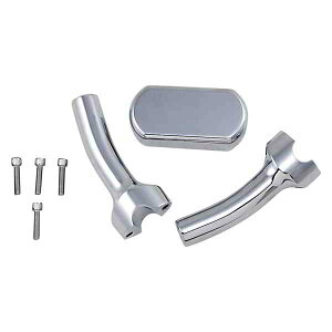  \bhnho[CU[/gbvNvLbg LA `bp[Y Risers - Solid Top - 5-1/2 - Chrome LA-7442-05 DRAG 06020618