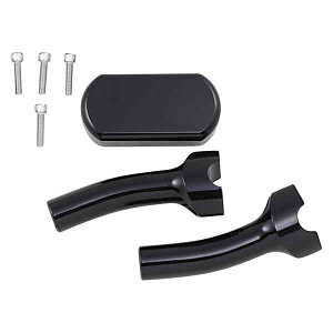  \bhnho[CU[/gbvNvLbg LA `bp[Y Risers - Solid Top - 5-1/2 - Black LA-7442-05B DRAG 06020619