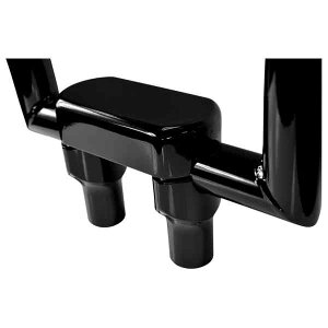 ��� ���C�U�[ - �w�t�e�B - �g�b�v - 3�C���` - �u���b�N LA �`���b�p�[�Y Risers - Hefty - Top - 3 - Black LA-7446-03B DRAG 06020625