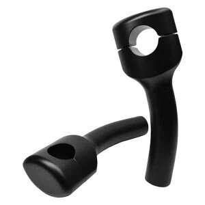  11/4C`̃nho[ŏdCU[ LA `bp[Y Risers - Hefty Smooth - Pullback - 5-1/2 - Flat Black LA-7406-05M DRAG 06020798