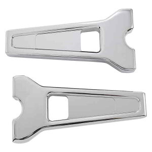  ptH[}XCU[ LA `bp[Y Risers - Straight - 6 - Chrome LA-7470-06C DRAG 06021407