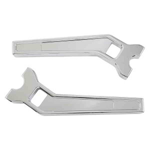  ptH[}XCU[ LA `bp[Y Risers - Pullback - 10 x 1-1/4 - Chrome LA-7481-10C DRAG 06021418