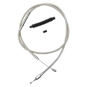 取寄せ ハンドルバーケーブル/ブレーキ&クラッチライン/ワイヤーキットとコンポーネント LAチョッパーズ Clutch Cable - Mini Ape Hanger Handlebars - Stainless Steel LA-8010C08 DRAG 06521627