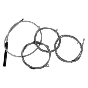  SȃXeXґgnho[ P[u/u[L C Lbg ? P[u Lbg Handlebar Cable/Brake Line Kit - Complete - Stock Handlebars - Stainless LA-8059KT2-08 DRAG 06621174
